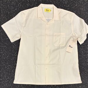 Dura Cream Casual Button Down Shirt for Men